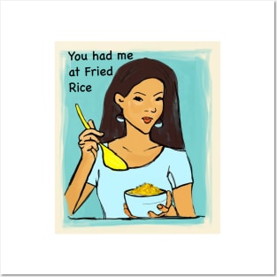 Fried Rice Posters and Art